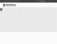 Tablet Screenshot of generaloutdoor.com